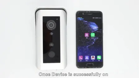 Système d'interphone de sonnette IP sans fil de sonnette vidéo 1080P